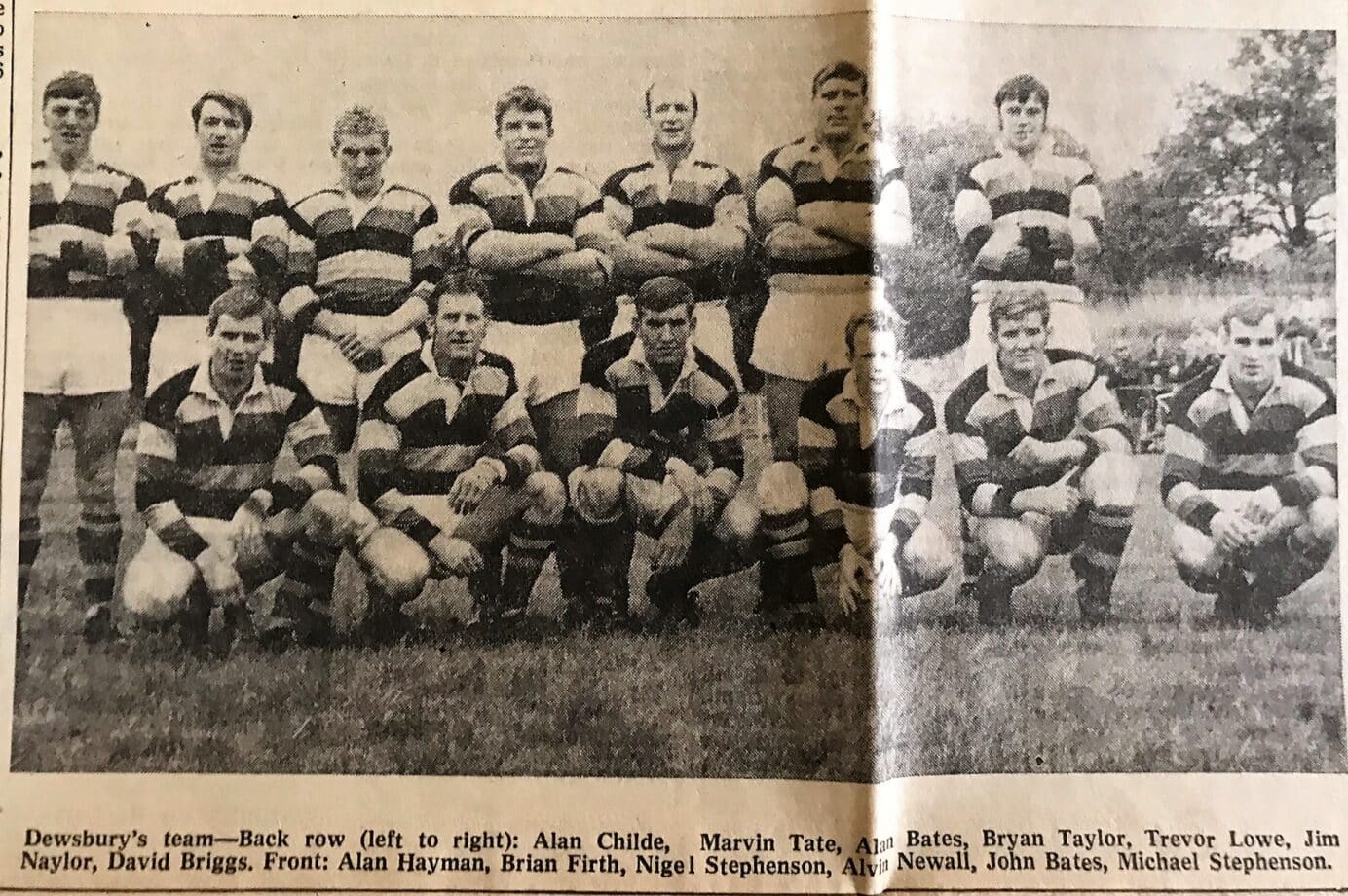 1969 Dewsbury Team